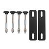 Mounting Pins Kit Traction Board Mount Pin for 4.72"-6.69" Hole Spacing Rustproof Recovery Board Mounting Kit Assembly