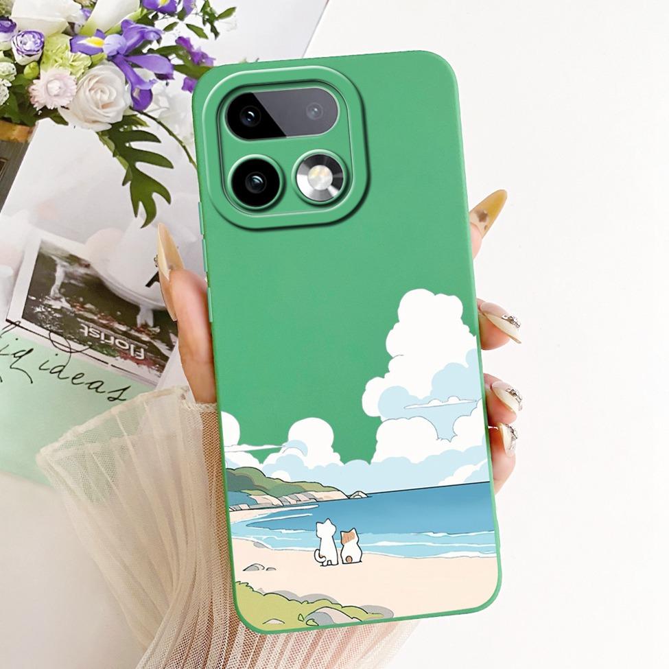 Для Realme 16 Pro Чехол Силиконовый Роскошный Модный Кавайный Милый Расписной Ударопрочный Чехол Для Телефона Для Realme RMX5121 RMX5120