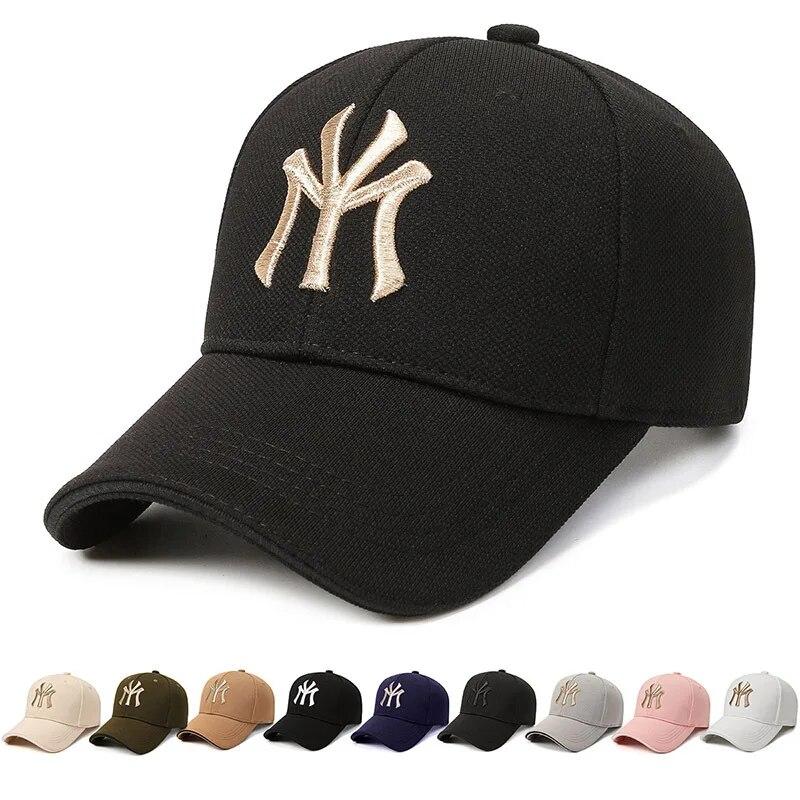 Spring And Autumn Embroidered Letter Hat Korean Version Versatile Fashion Hard-Top Three-Dimensional Baseball Cap Outdoor Sunhat