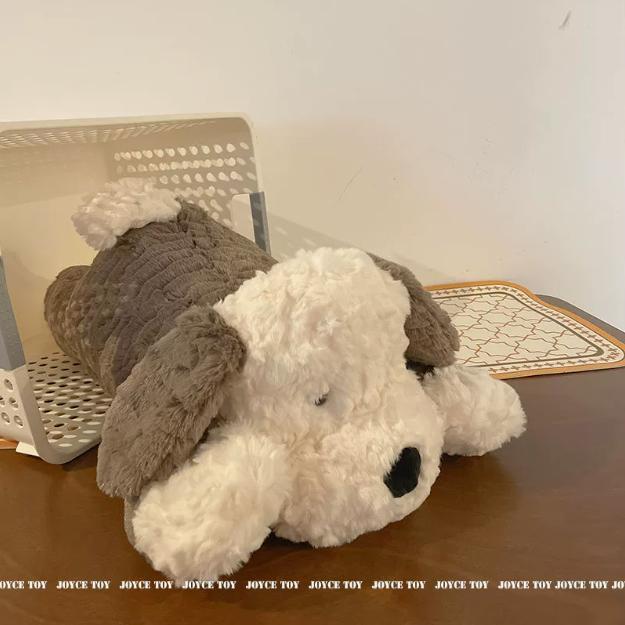 All Ages Lifelike Design Super Soft Plush Fluffy Small Dog Plush with PP Cotton Filling for Birthday Stress Relief