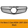 Для Mercedes Benz C Class W204 C180 C200 C300 C350 2007-2014 передний бампер решетка переделка GT Diamond AMG стиль авто аксессуары