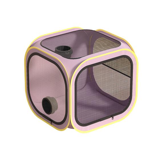Ящик для сушки домашних животных, водонепроницаемый, антишерстяной, летающий, для сушки собак и кошек, портативный складной домик для груминга, ящик для сушки шерсти, клетка для маленьких и средних собак и кошек