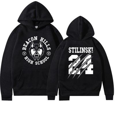 Худи Teen Wolf Stileski 24, осень/зима, MCCALL 11, модный принт, уличная одежда, спортивная одежда для мужчин и женщин, теплая толстовка.