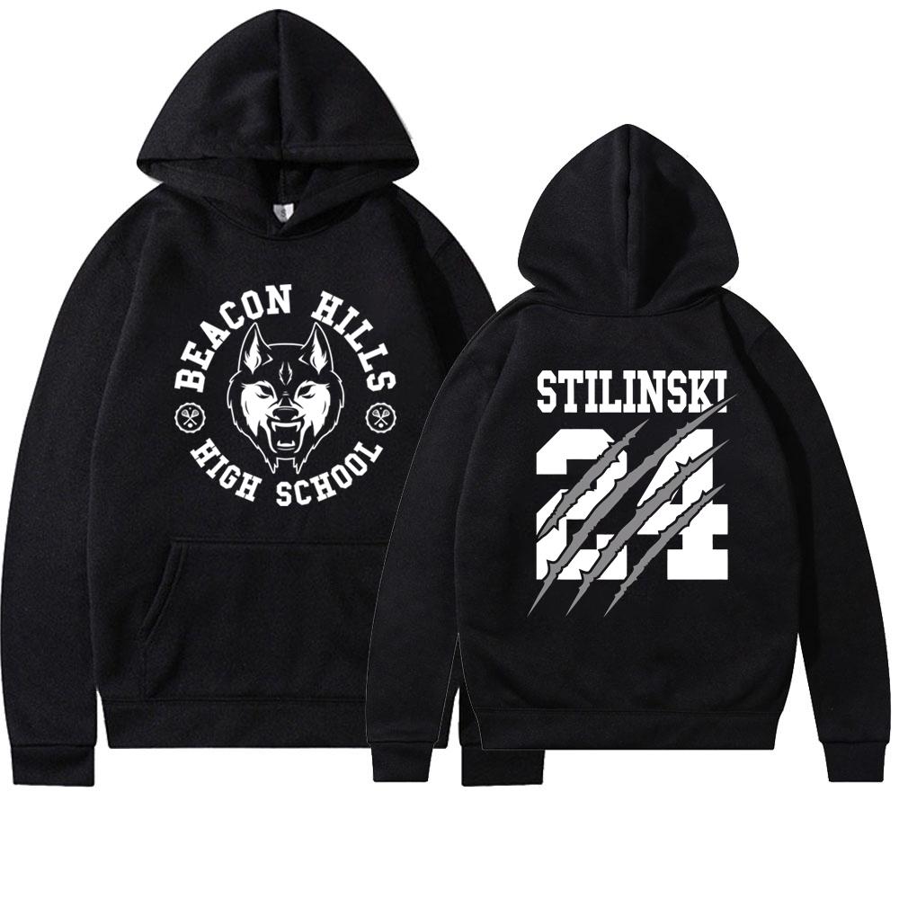 Худи Teen Wolf Stileski 24, осень/зима, MCCALL 11, модный принт, уличная одежда, спортивная одежда для мужчин и женщин, теплая толстовка.