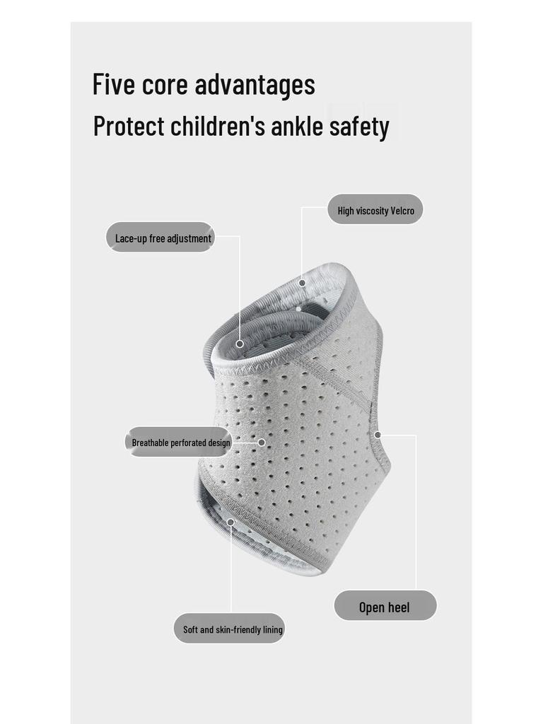 Children's Ankle Protector for Sprain Prevention - Football Shoe Compatible Joint Support.