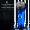 Men’s Rechargeable Three-Blade Travel Shaver & Epilator