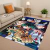 Аниме Моя геройская академия Бакуго Деку Мультяшный Ковер-циновка Нескользящий для гостиной, спальни, игровой комнаты, дивана, домашний декор