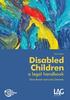 Книга Disabled Children: a Legal Handbook
