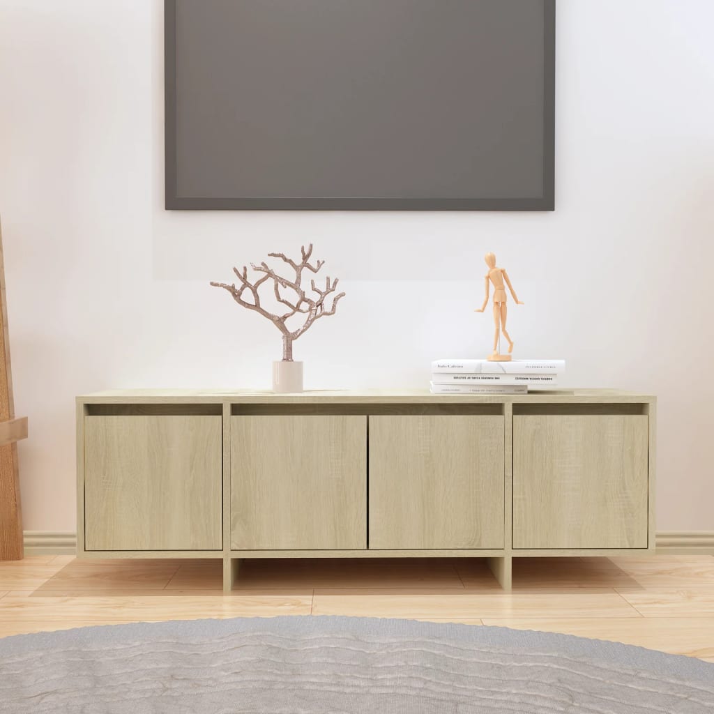 Vidaxl Szafka Pod Tv, Dąb Sonoma, 120X30X40,5 Cm