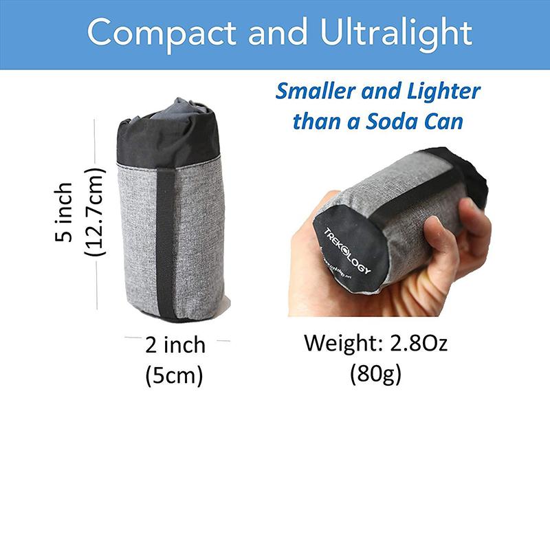 Сверхлегкая надувная туристическая подушка для кемпинга - сжимаемые, компактные, удобные, эргономичные надувные подушки для поддержки шеи и поясницы в походах и походах