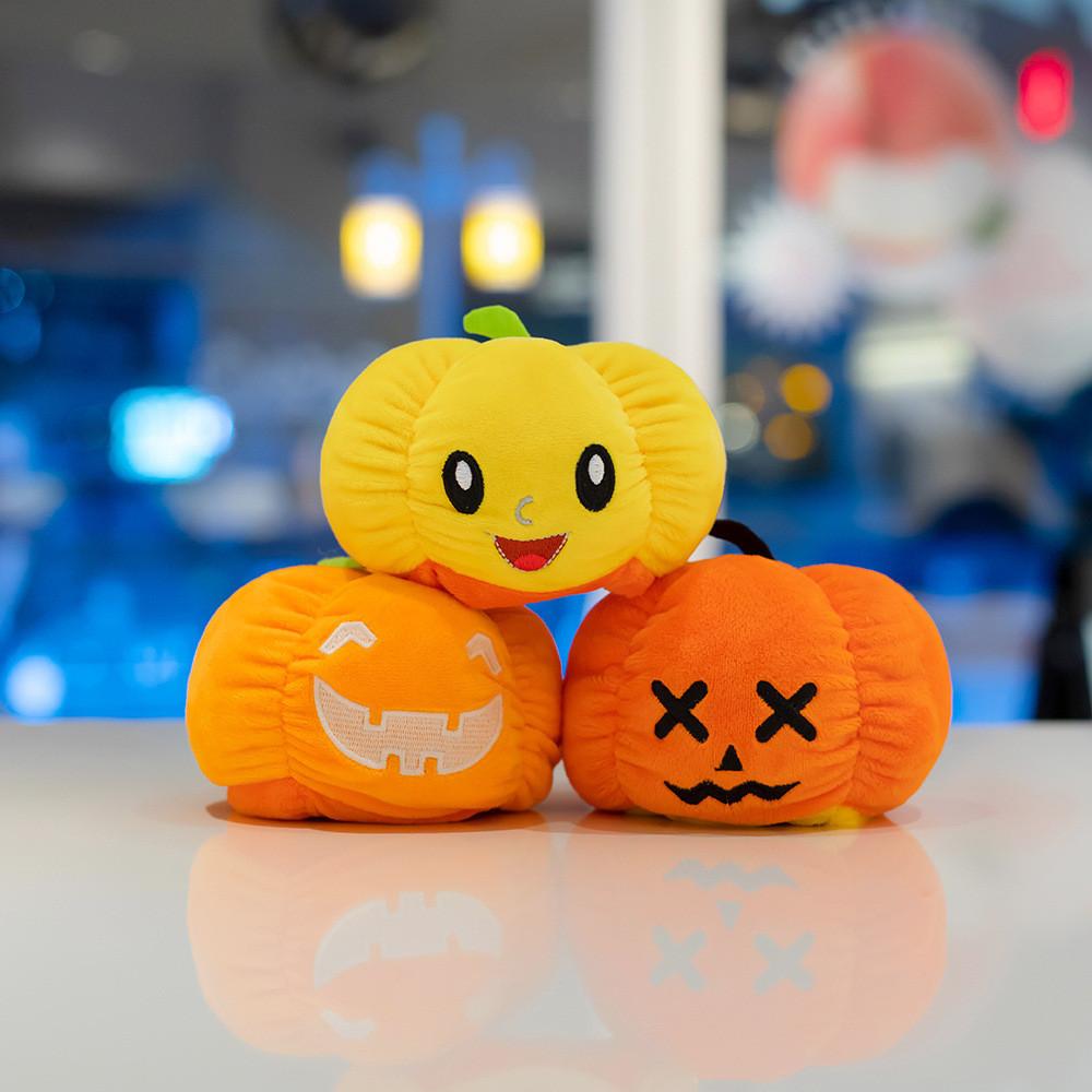 Ghost Flipping Cartoon Pumpkin Plushie Toy Cute Halloween Prank Holiday Gift