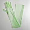 Thin Mesh Long Sheer Gloves Full Finger Driving Gloves Opera Prom Long Transparent Gloves  Summer