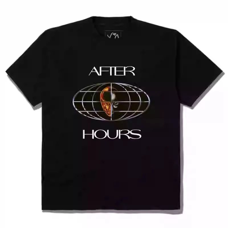 Canadian Singer The Weeknd Abel Marconi Tesfaye American High Street T-shirt New Arrival Casual Daily Retro Letter Print Tees