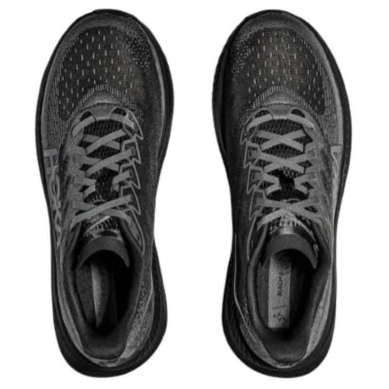 HOKA One One MACH 6 Износостойкие, Дышащие, Легкие Беговые Кроссовки Мужские Черные Кроссовки 1147790-BCKT