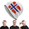 Норвегия Флаг Унисекс Взрослые Шапки-Бини Шапочки Вязаная Шапка-Бини Теплая Хип-Хоп Осень Зима Уличные Шапки-Скулли