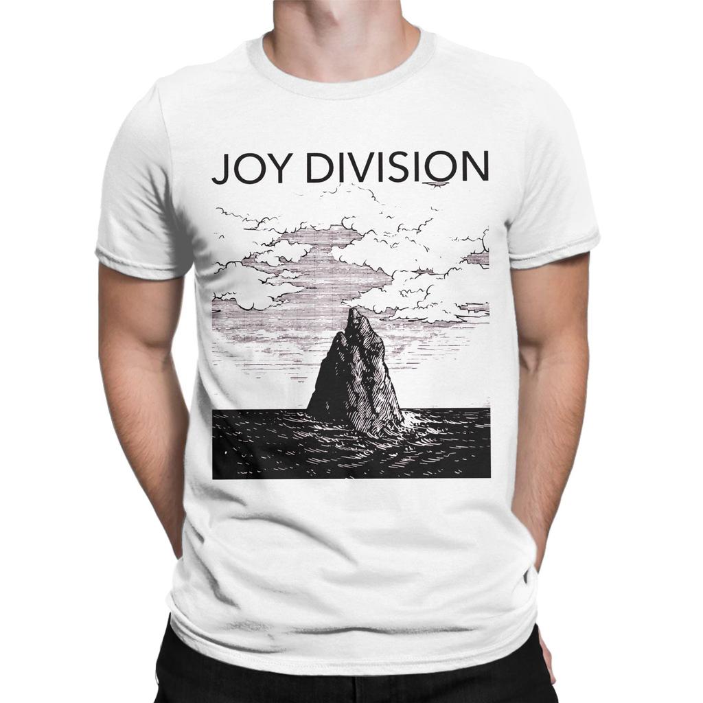 Joy Division Band Rock Sea T-Shirt Men's Cotton Tops Novelty O-neck Short Sleeve