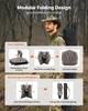 Portable Hunting Blind See Through Ground Deer Blinds 6-7 Person Carry Bag