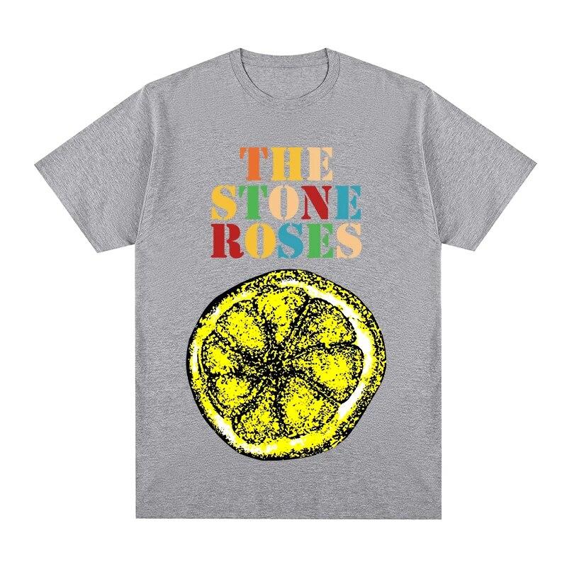 Футболка The Stone Roses Lemon, хлопковая футболка унисекс, новая футболка, женские топы