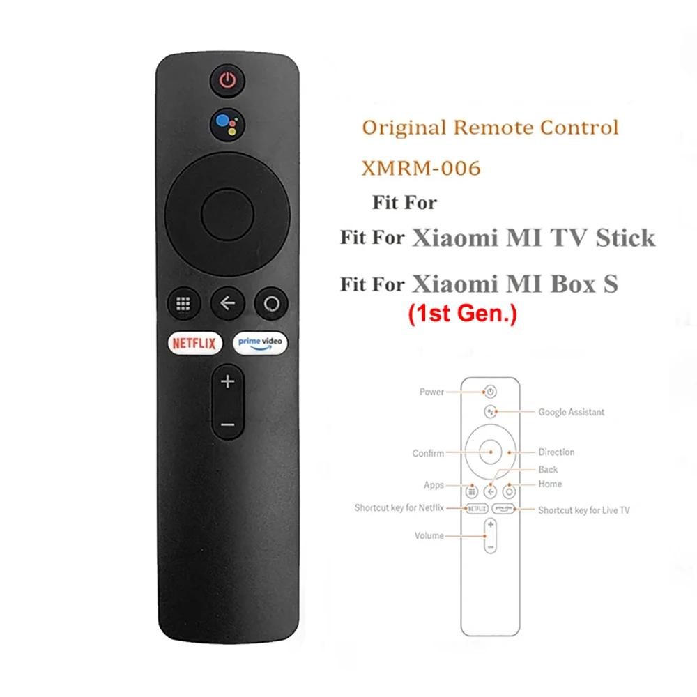 Замена голосового пульта дистанционного управления для Xiaomi Mi Box S 4K / Mi Box 3 / Mi TV Stick / Mi TV 4A 4S 4C 4X Android TV Модель XMRM-00A