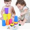Colorful Children's Cup Stacking Game with Music - Concentration Training Toy and Night Market Favorite