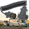 Удлинительный кабель для прицепа 3M 7 Pin удлинительный кабель для освещения прицепа грузовика свинцово-женский провод штекер гнездо провода детали соединительная цепь