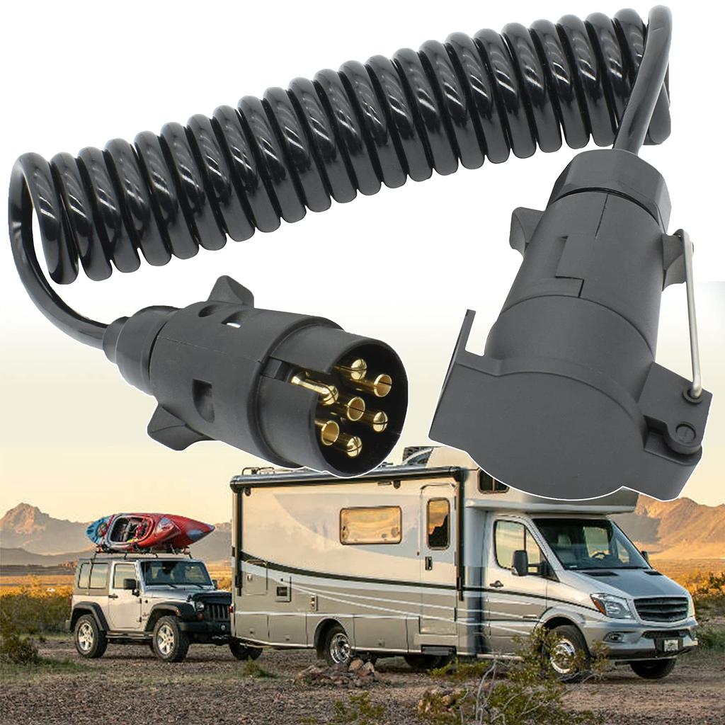 Удлинительный кабель для прицепа 3M 7 Pin удлинительный кабель для освещения прицепа грузовика свинцово-женский провод штекер гнездо провода детали соединительная цепь