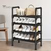 Stackable Shoe Rack Storage Organizer Rustproof Strong Load-bearing Easy Assembly Entryway Hallway Closet Shoe Stand
