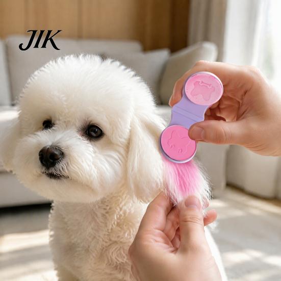 Washable Cat Grooming Supplies Pet Temporary Hair Chalk Dye, Dog Color Powder, Quick Makeover Powder Gentle Makeup, 6 Colors for Cosplay Halloween