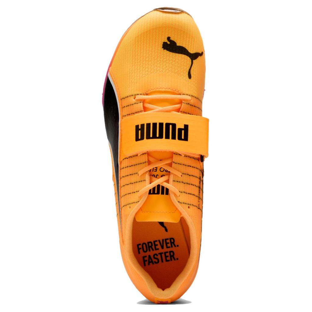 Puma EvoSPEED Nitro Прыжки в длину Sun Stream Чистый пурпурный Унисекс Шиповки Желтый Черный 311982-01