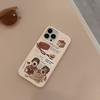 Retro ins phone case for dogs suitable for iPhone 17 Pro Max, iPhone 15, iPhone 13, matte, anti-drop, soft for iPhone 16, iPhone X
