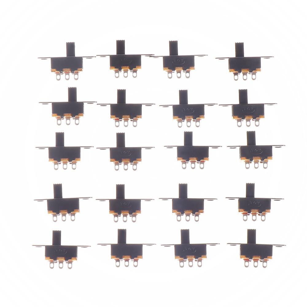 Durable Small SPDT Miniature Slide ON-Off Black Switch Toggle Switches Electrical Component