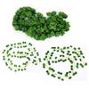 1Pc 2.1 M Artificial Plant Green Ivy Leaf Garland Silk Wall Hanging Vine Home Garden Decoration Wedding Party Fake Wreath Leaves