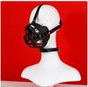 VaHppy Flirting Toys for Couples Mouth Stopper "Mouth Ball" Headgear Mask 2in1 PU Dog's  Pig's Mouth Cosplay Dog Slave SM