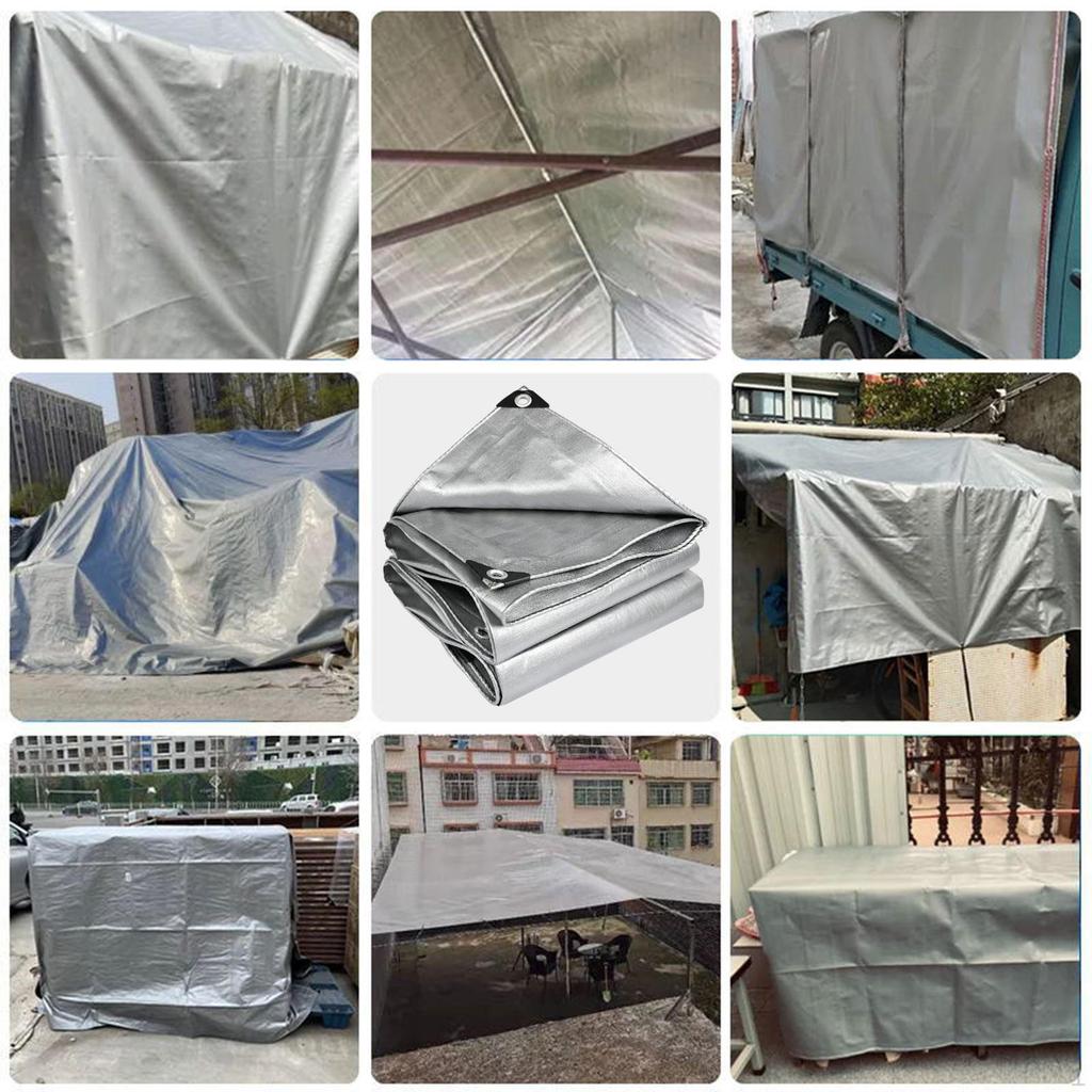 Тент-чехол Брезент Устойчивый к разрывам Многофункциональный для многократного использования Водонепроницаемый