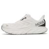 HOKA Arahi 6 2E Wide Blanc De Blanc Steel Wool Men Sneakers White 1123196-BDBSW