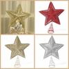 Shining Tree Topper Stars Five-pointed Star Christmas Tree Ornaments  New Year