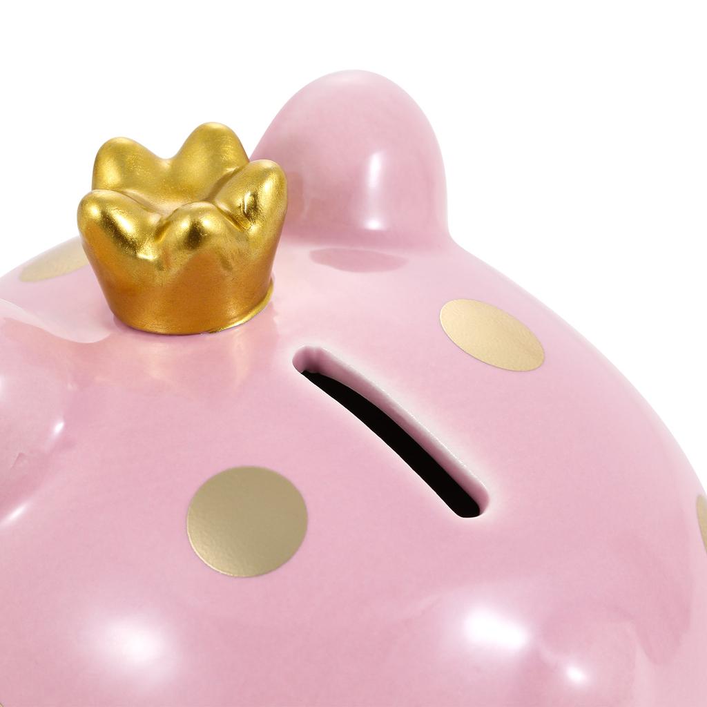 Tooarts Корона Копилка Керамическая Копилка Мультфильм Пятнистая Свинья Товары для дома Ремесла Семья