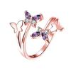 BELLA BOX Роскошное кольцо для женщин, свадебные помолвки, женские подарки, ювелирные изделия