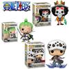 Funko Pop One Piece Luffy Brook Chopper Zoro Nami Law Action Figure Toy 9cm