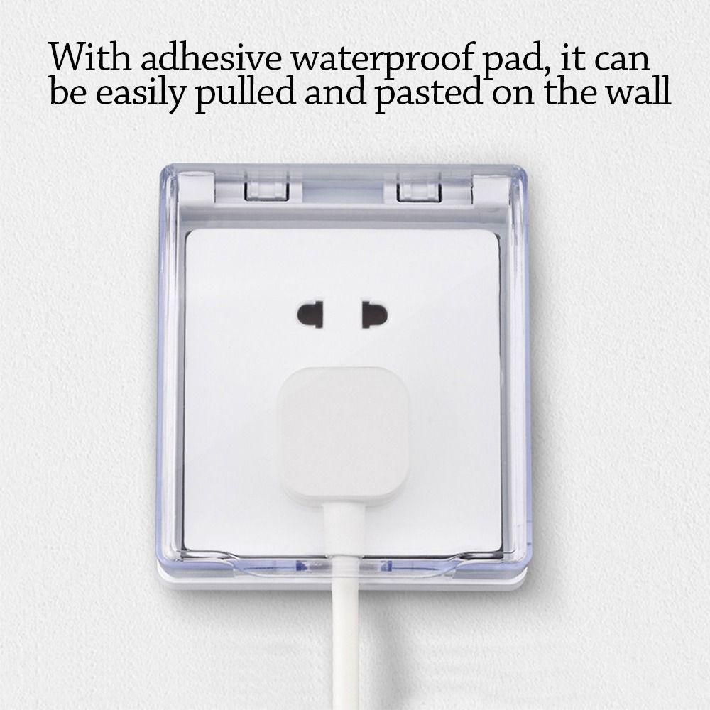 Supplies Protection Socket Switch Protective Cover Wall Socket Waterproof Box Electric Plug Cover