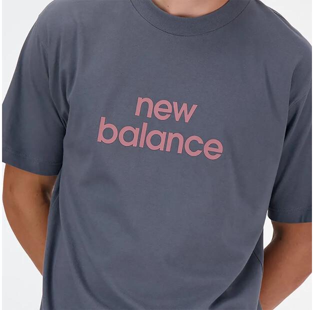 New Balance Футболка с коротким рукавом Relaxed Linear