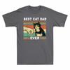 Dad Fist T Retro Short Sleeve Unisexs Gift Best Shirt Bump Tee Cat Paw Cat Lovers