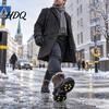 Легкие кошки 1 пара Ледоступы с 10 шипами Противоскользящие накладки Снег Прочные сцепление Кошки Зимние для Походов Рыбалки Помощь