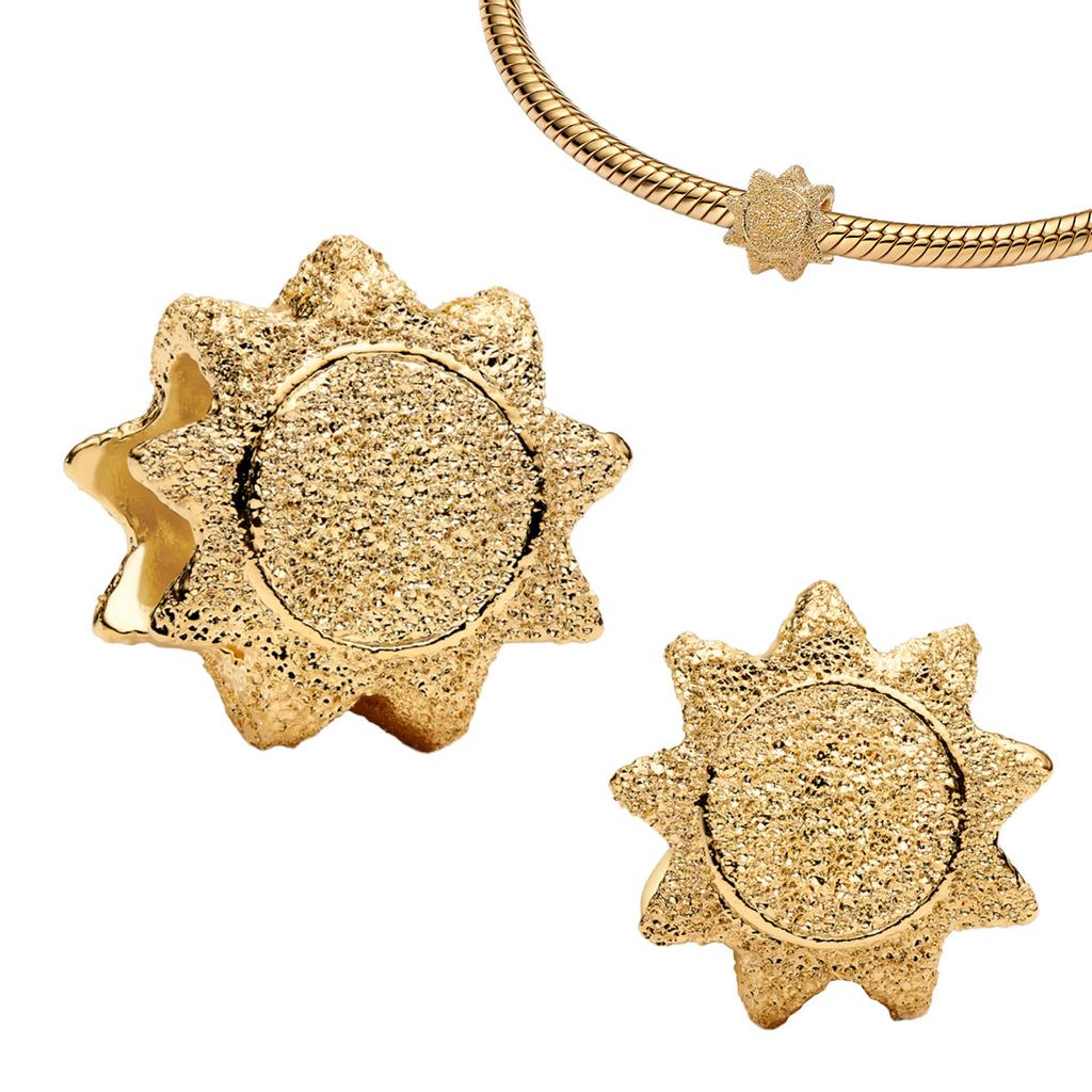 Trendy Copper Moon &Stars Charms Beads Earrings Rings Necklaces Fits Original Bracelets For Women Diy Jewelry Gifts