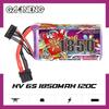 GNB 4S 6S 1100/1300/1500/1850 мАч 15,2 В 22,8 В 120C С разъемом XT60 для FPV Дрона Вертолета Самолета Перезаряжаемая LiPo Батарея