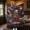 Slipknot: All Hope Gone blanket Camping trip Soft and comfortable Christmas gifts Digital printing Machine washable