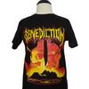 BENEDICTION Subconscious Terror S Маленькая футболка Черная Мужская Логотип группы Унисекс Футболка