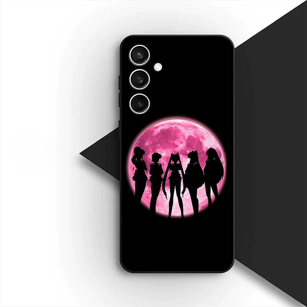 Soft Cover for Xiaomi Redmi Note 12 11 10 A3 Pro 10A 10C 12C Note12 5G 4G Casing Phone Case Girl S-Sailors Comics Star Moons