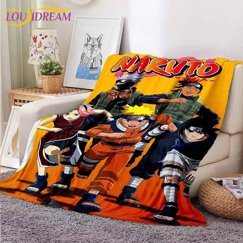 Одеяло Наруто, одеяло с рисунком Наруто, пододеяльник для дивана, дорожное постельное белье, фланелевое одеяло, покрывало