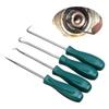 4Pcs Car Auto Vehicle Oil Seal Screwdrivers Set O-Ring Seal Gasket Puller Remover Pick Hooks Repair Tools for Car